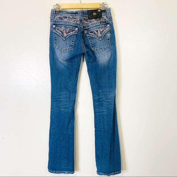 Miss Me Denim - Miss Me | sequin pocket bootcut jeans